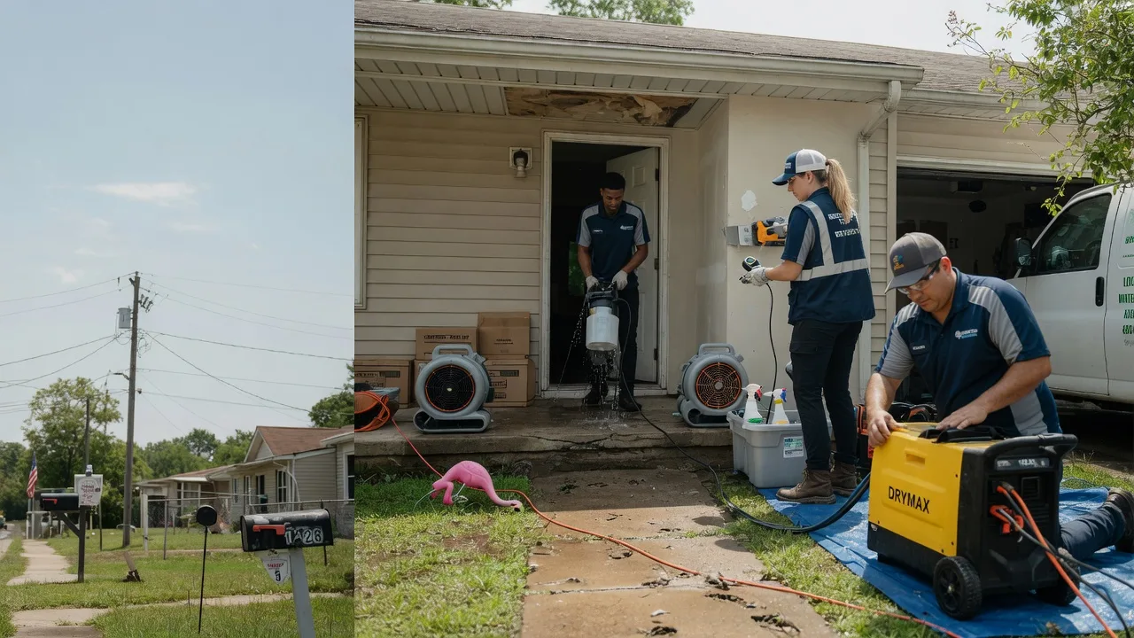 Storm Damage Water Removal in Franklin Furnace, OH near me